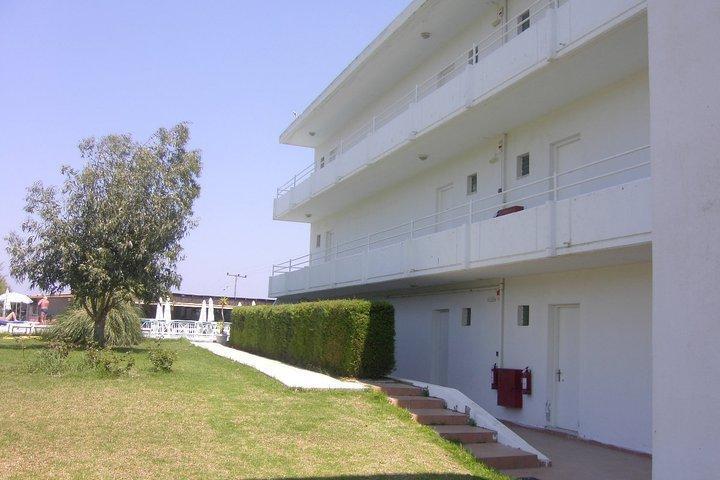 Alkmini Hotel Theológos Exterior foto